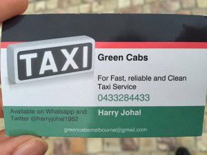 If you are in Melbourne, call Harry.