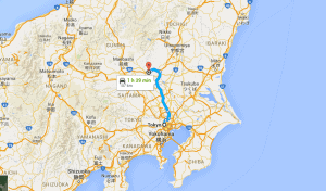 It takes roughly 90 minutes to drive from Tokyo to Ashikaga. We'll travel by private tour-bus.