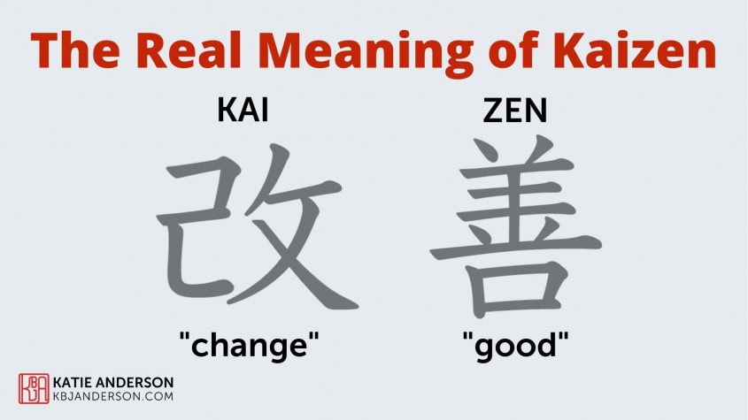 The Real Meaning Of Kaizen Katie Anderson