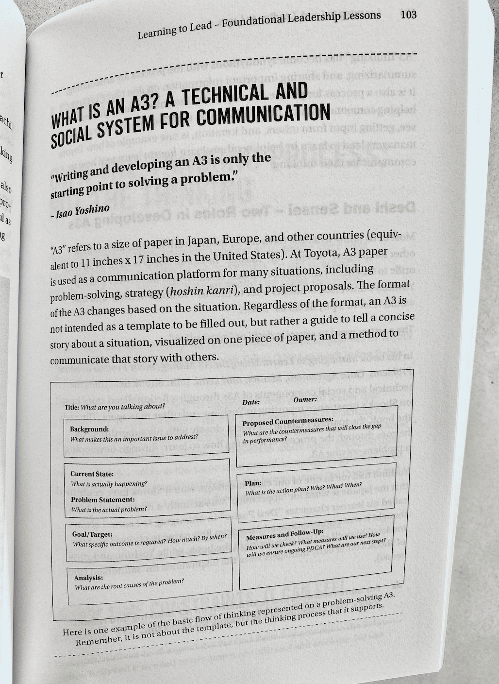 A3 Questions Example How to Ask Problem-Solving Questions - Katie Anderson