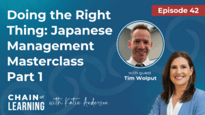 42 Doing the Right Thing Japanese Management Masterclass Part 1