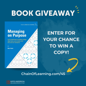Mark Reich - Managing on Purpose Book Giveaway