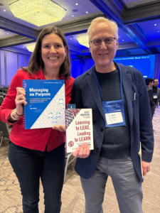 Mark Reich and Katie with Books 2025