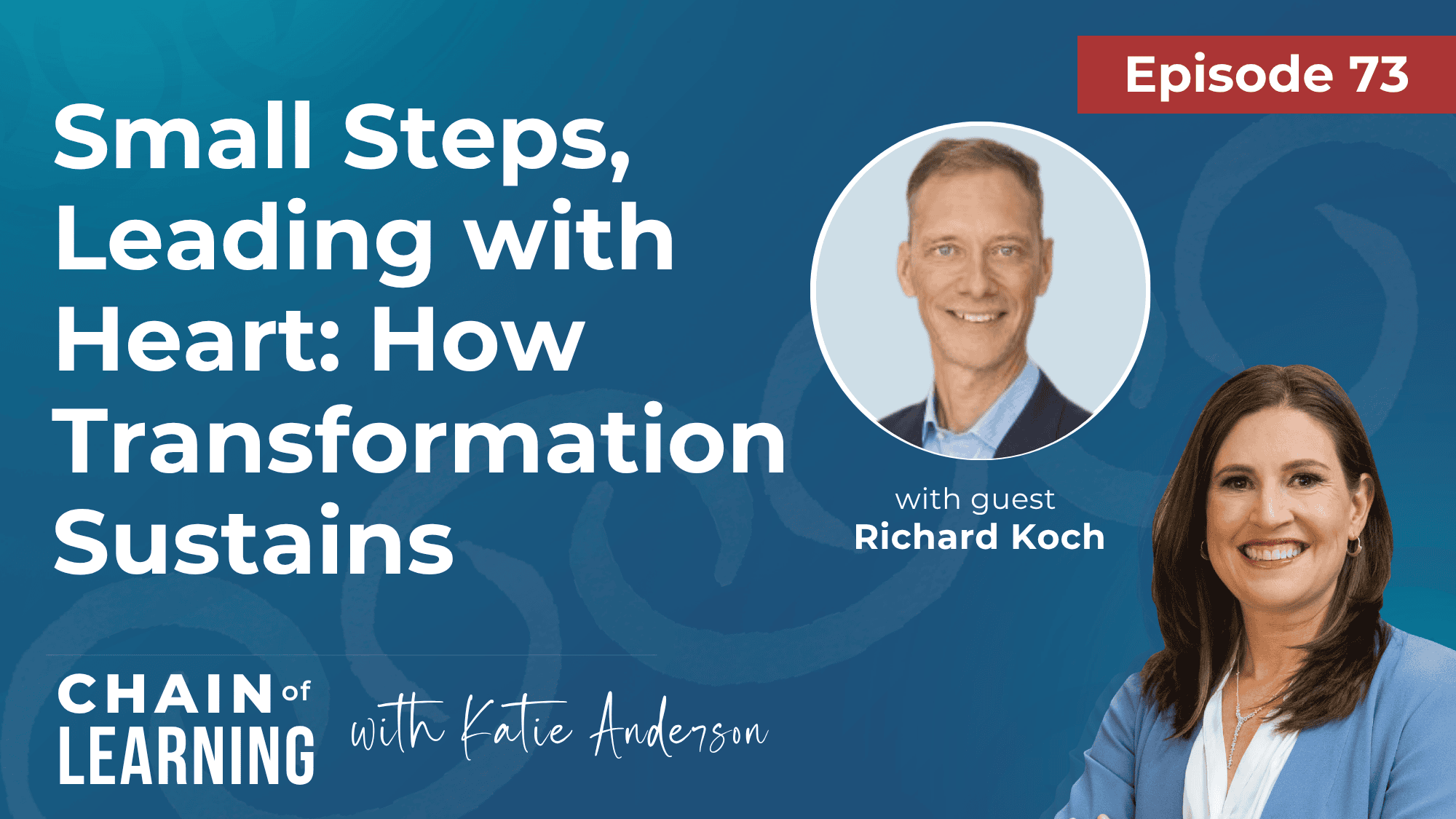 EP 73 - Small Steps, Leading with Heart How Transformation Sustains with Richard Koch