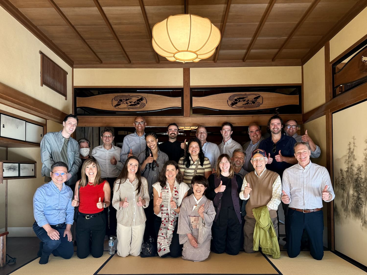Global leaders participating in Katie Anderson's Japan Leadership Experience leadership development program.